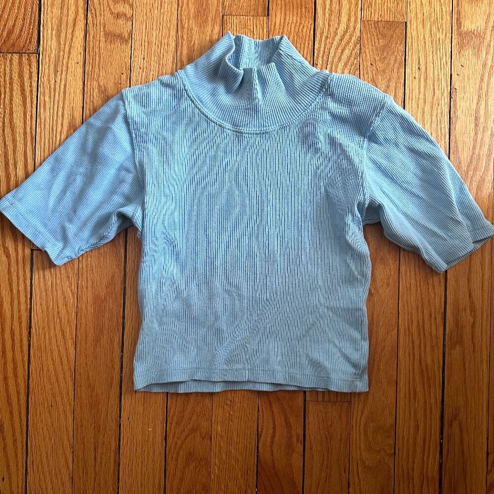 Half Sleeve Turtleneck
